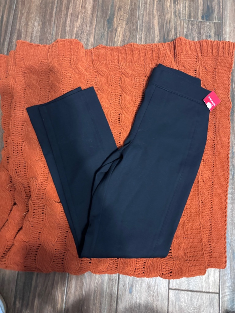 SPANX Black Pull-On Ponte Pants